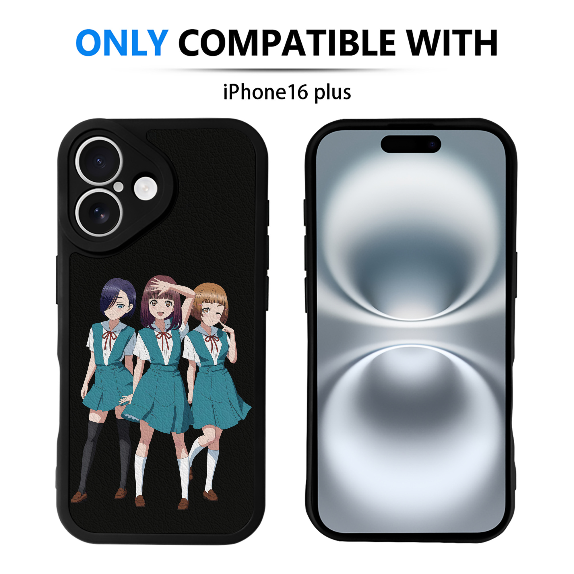 （画像用） EVA 新世紀エヴァンゲリオン 【iPhone 16シリーズ対応】シリコンスマホケース（レザー調） 材質：シリコン